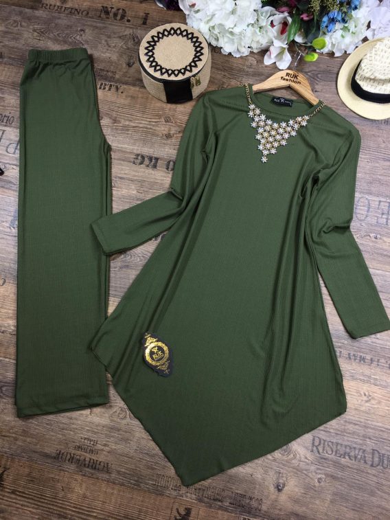 Ruk Fashion kaşkorse pantolon takım