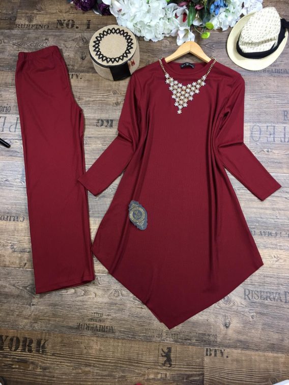 Ruk Fashion kaşkorse pantolon takım - Görsel 2