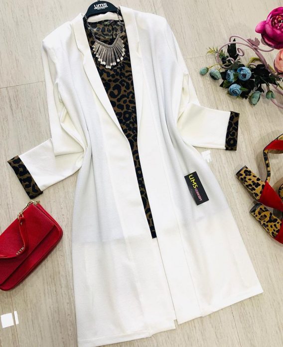 Ums Concept leopar ceket tunik takım