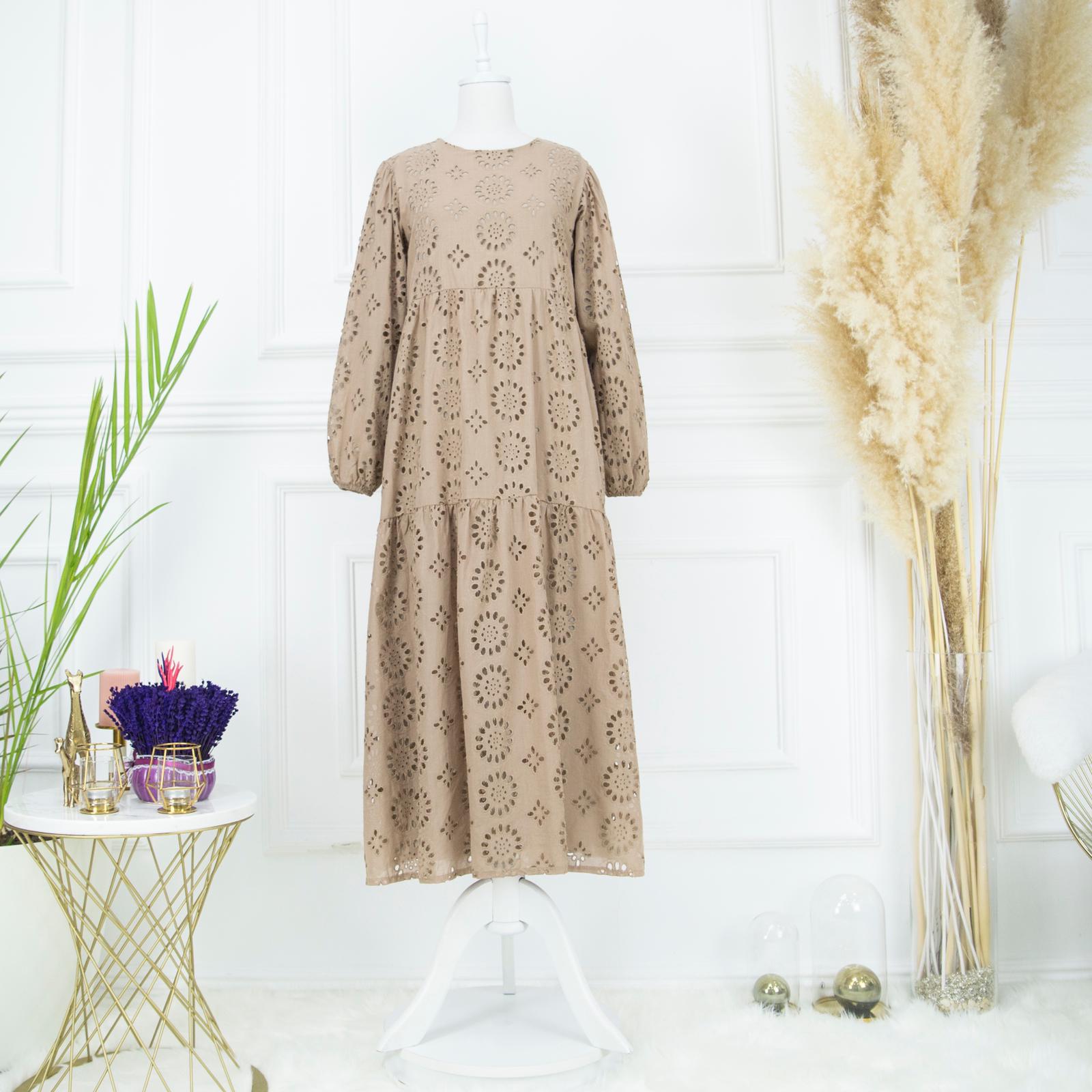 Güpürlü elbise - Görsel 3