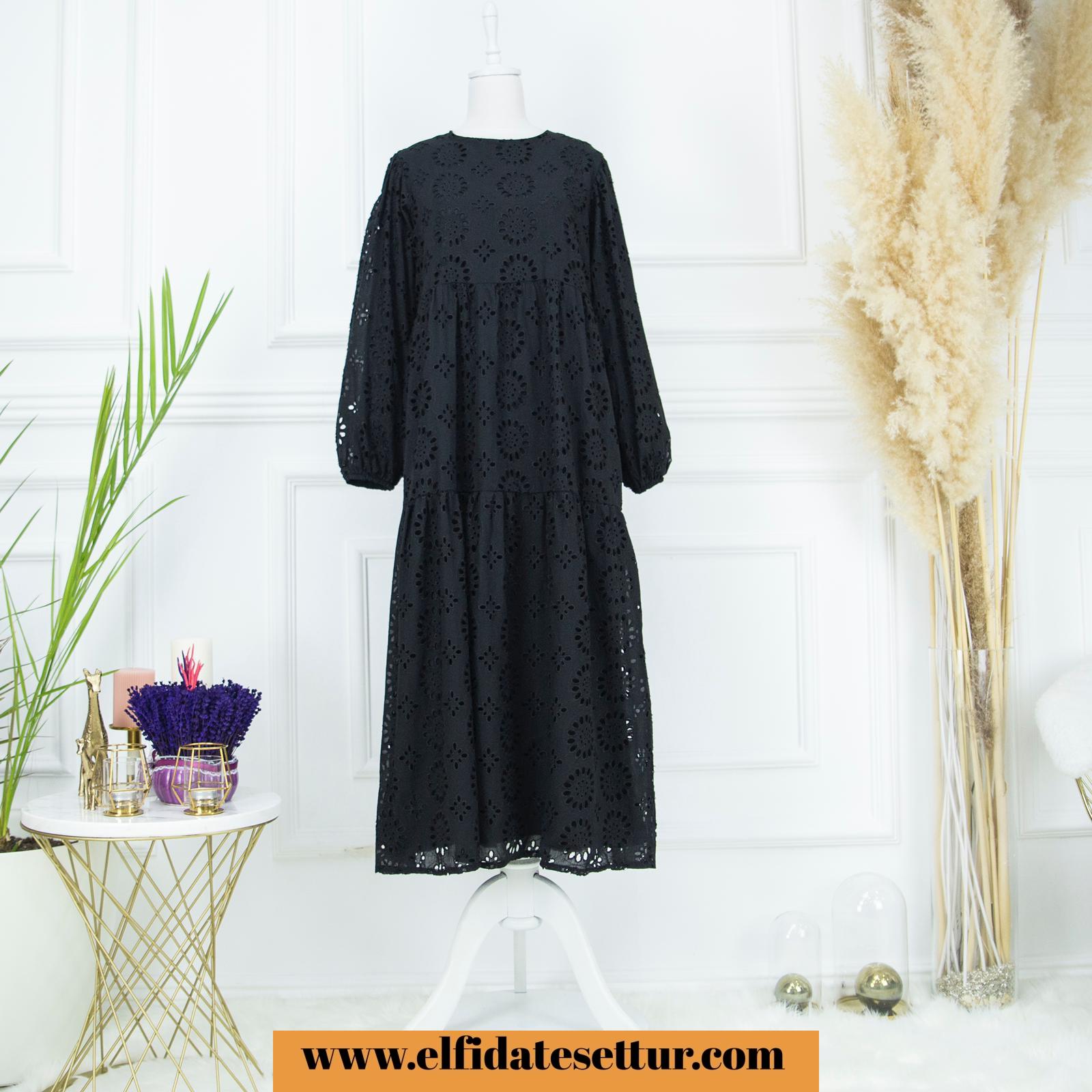 Güpürlü elbise - Görsel 2