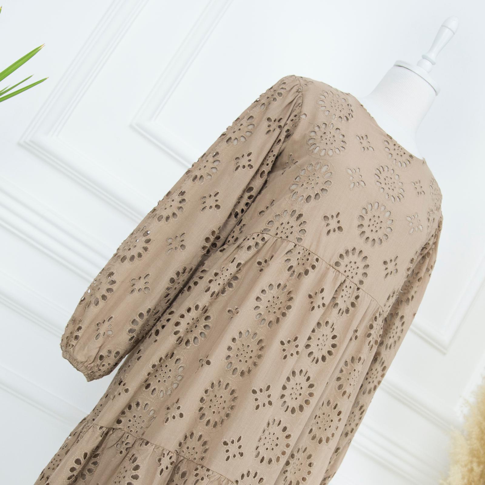 Güpürlü elbise - Görsel 4