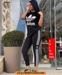 Adidas model şeritli eşofman takımı