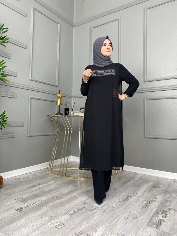 Tilda kumaş tunik pantolon takım