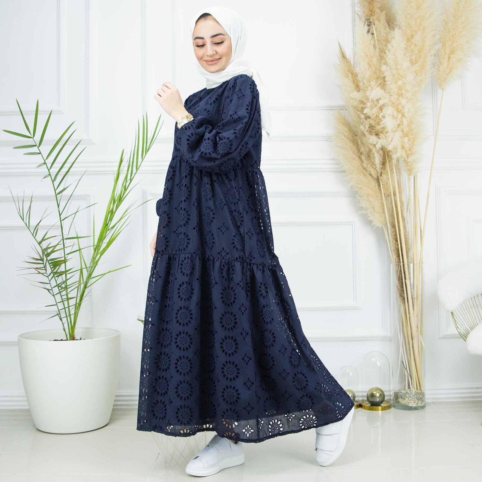 Güpürlü elbise - Görsel 5