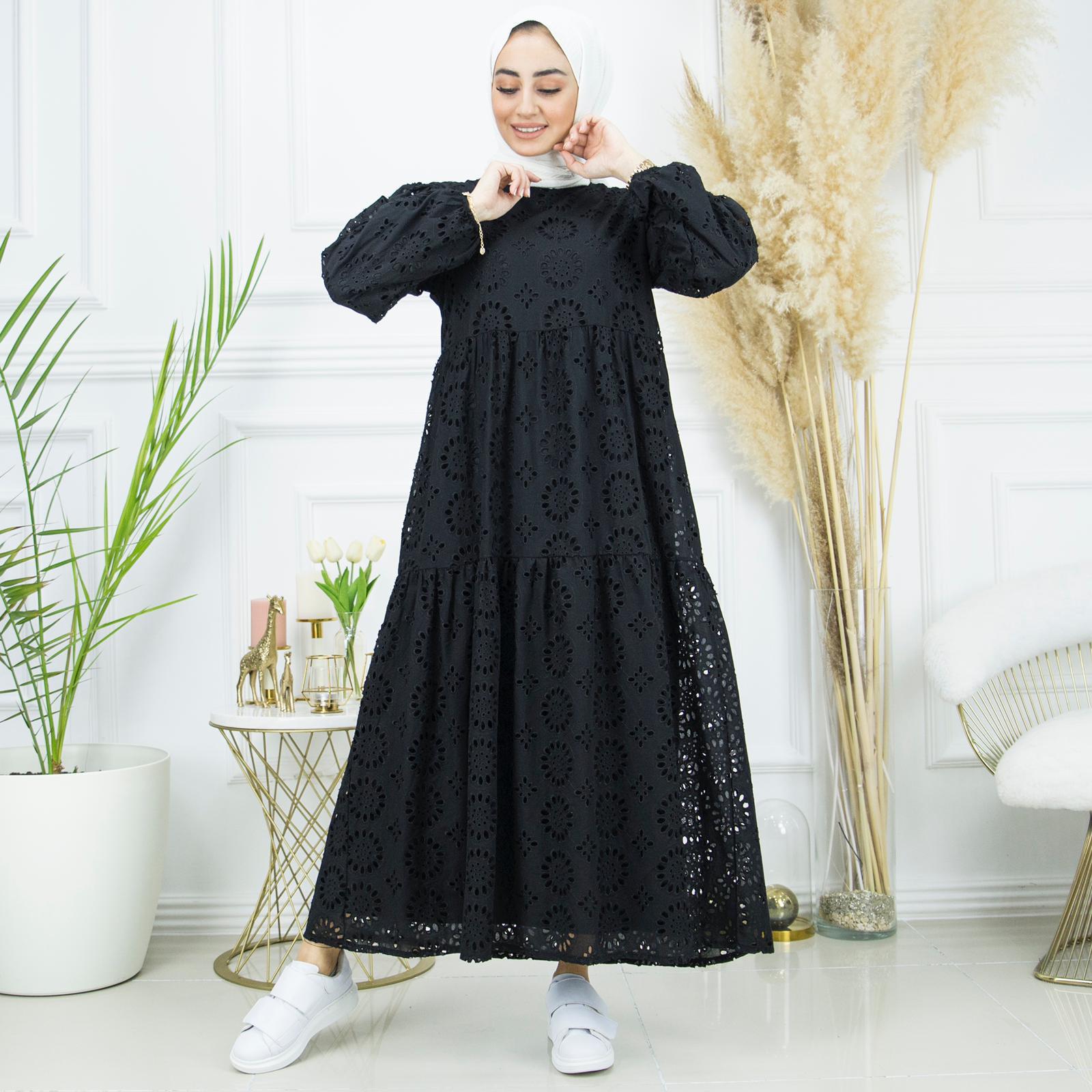 Güpürlü elbise - Görsel 6