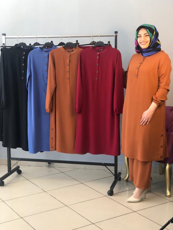 Ayrobin büyük beden tunik pantolon - Görsel 2
