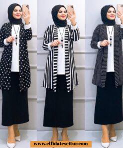 Kap etek içlik üçlü takım