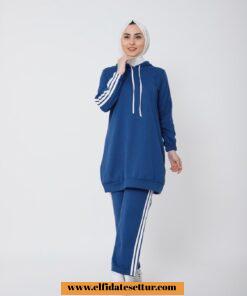 Çizgili eşofman takımı