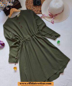 Ayrobin büzgülü tunik