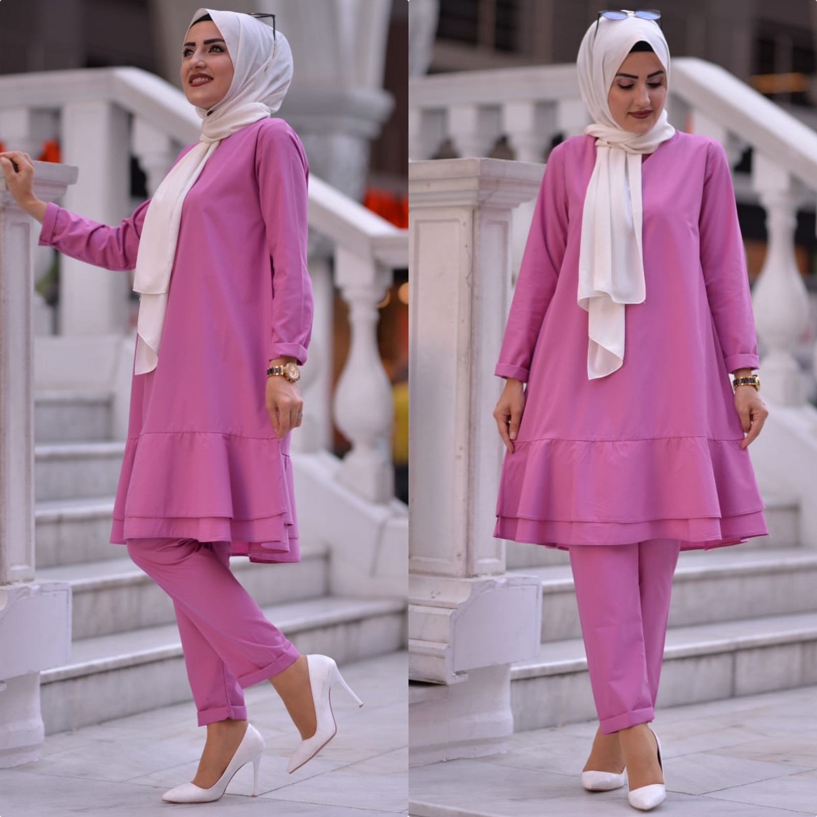 Poplin krep takım - Görsel 3