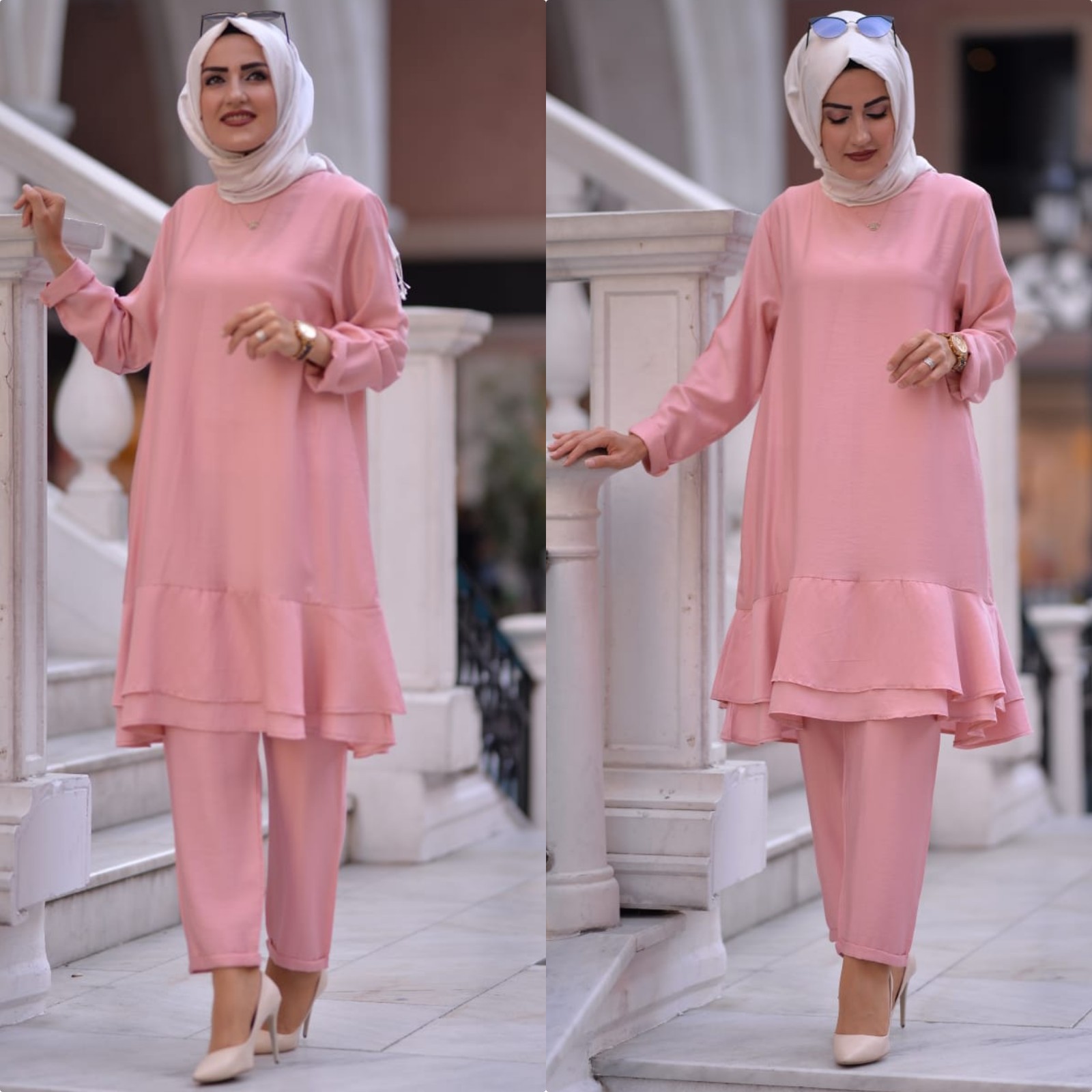 Poplin krep takım - Görsel 4