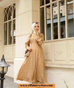 Yazlık keten elbise