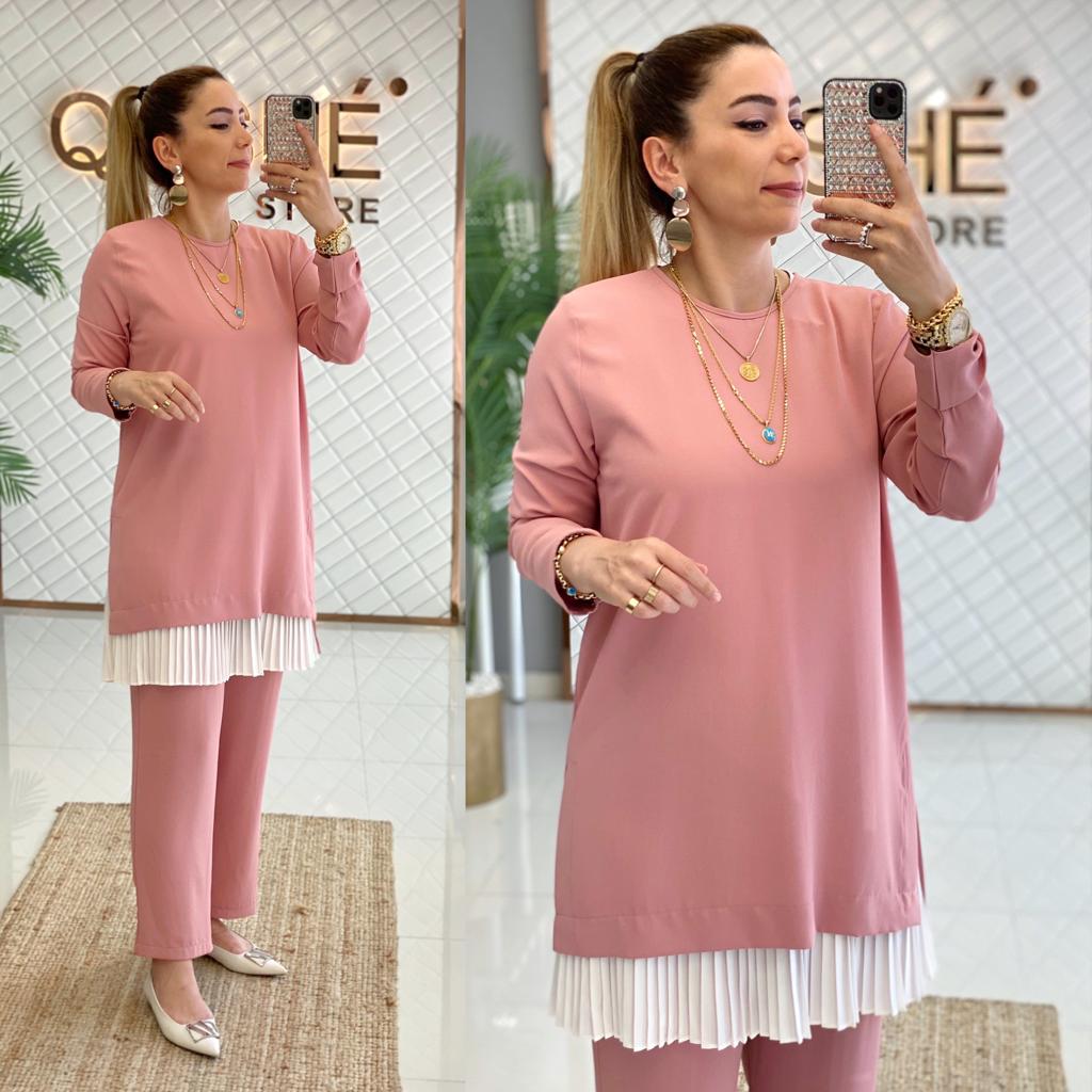 Ayrobin leylak takım - Görsel 6