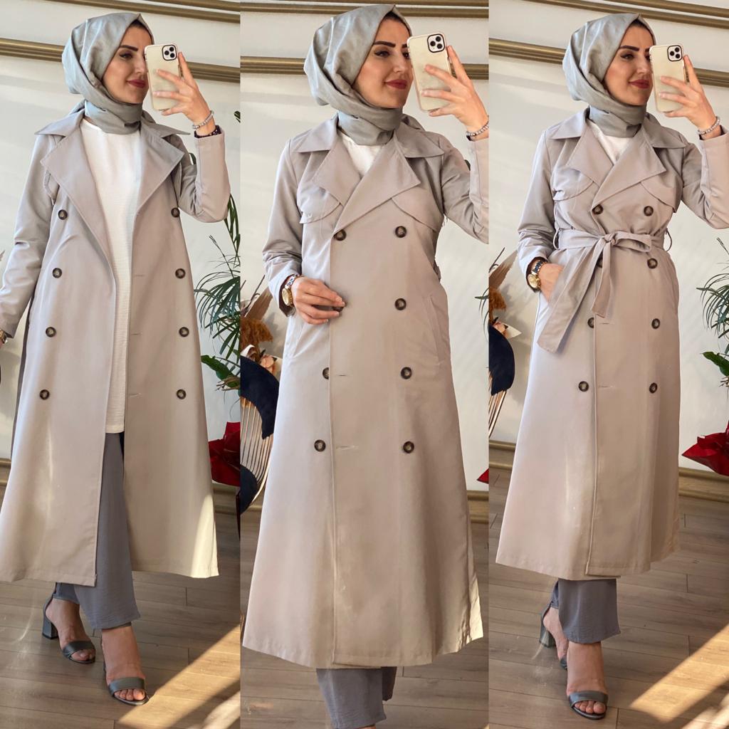 Gabardin trenç - Görsel 5