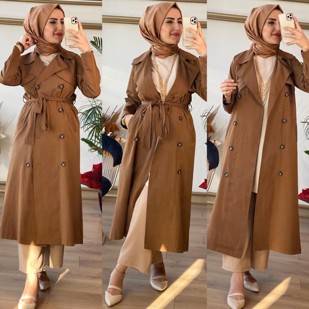Gabardin trenç - Görsel 4