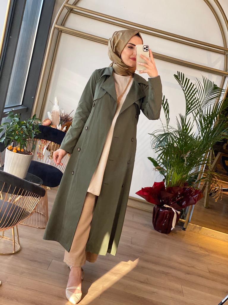 Gabardin trenç - Görsel 8