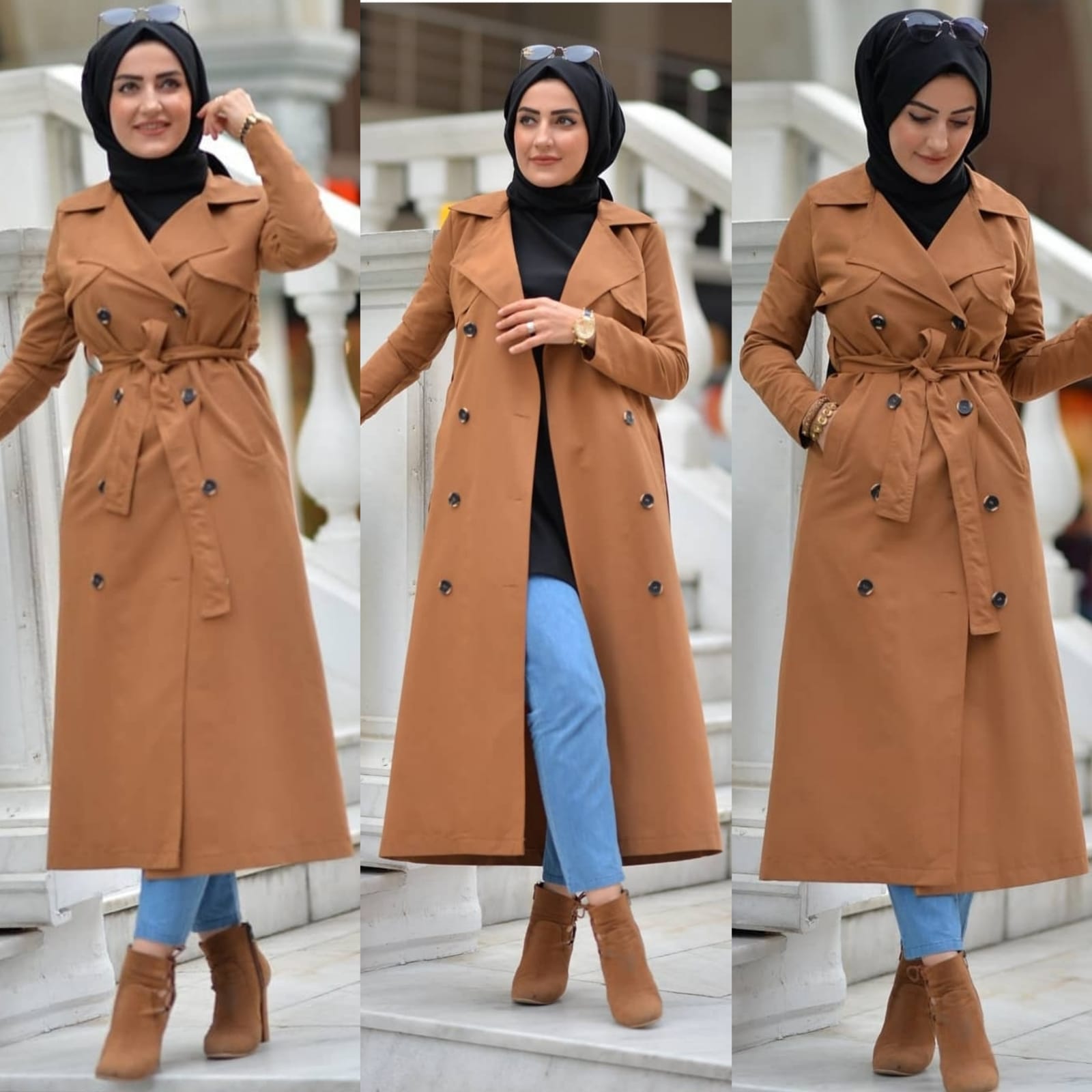 Gabardin trenç - Görsel 11