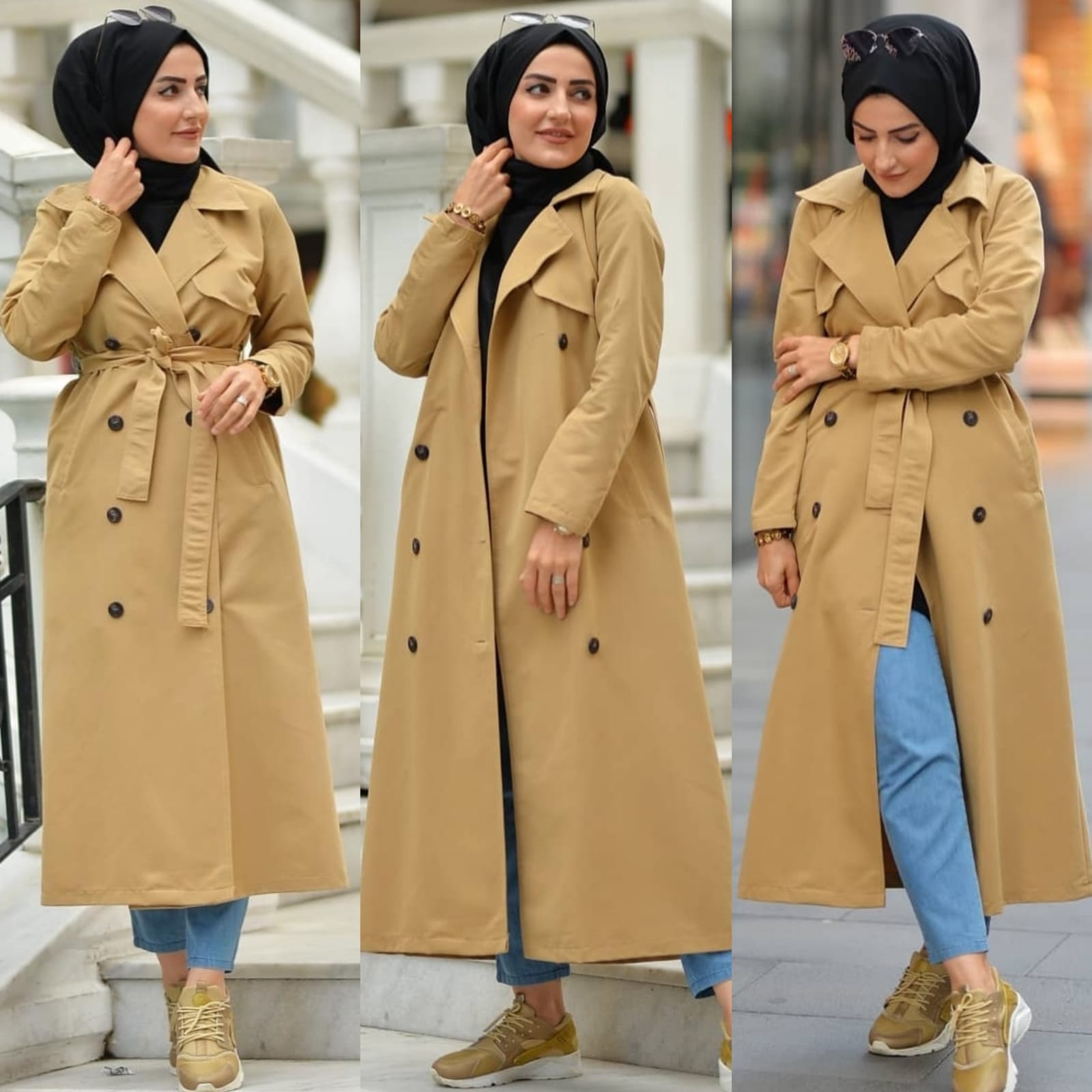 Gabardin trenç - Görsel 9