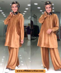 Fitilli kadife takım