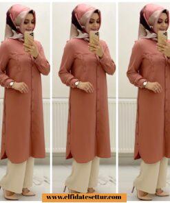 Ayrobin tunik pantolon takım