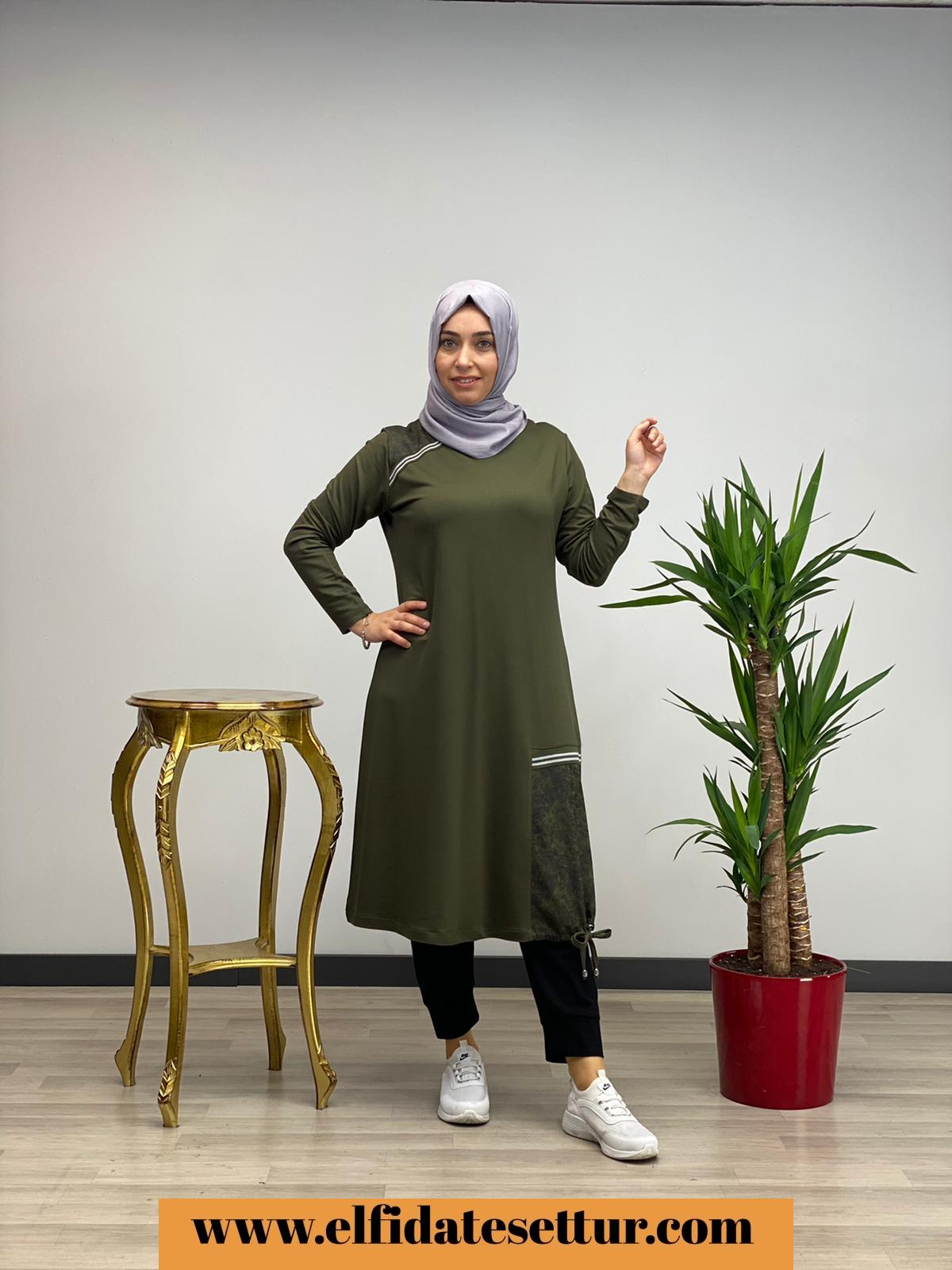 Büyük beden tunik - Görsel 6