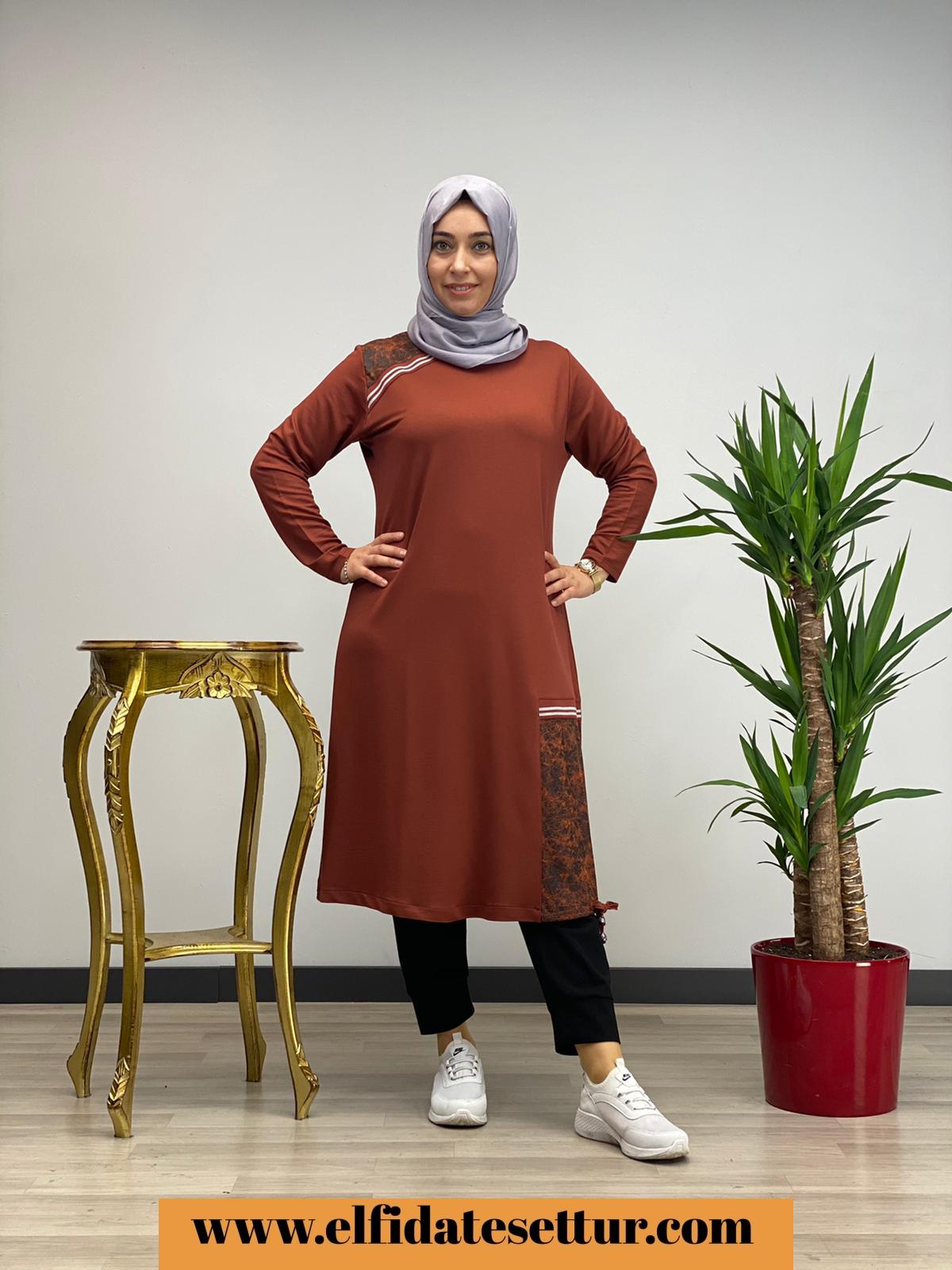 Büyük beden tunik - Görsel 3