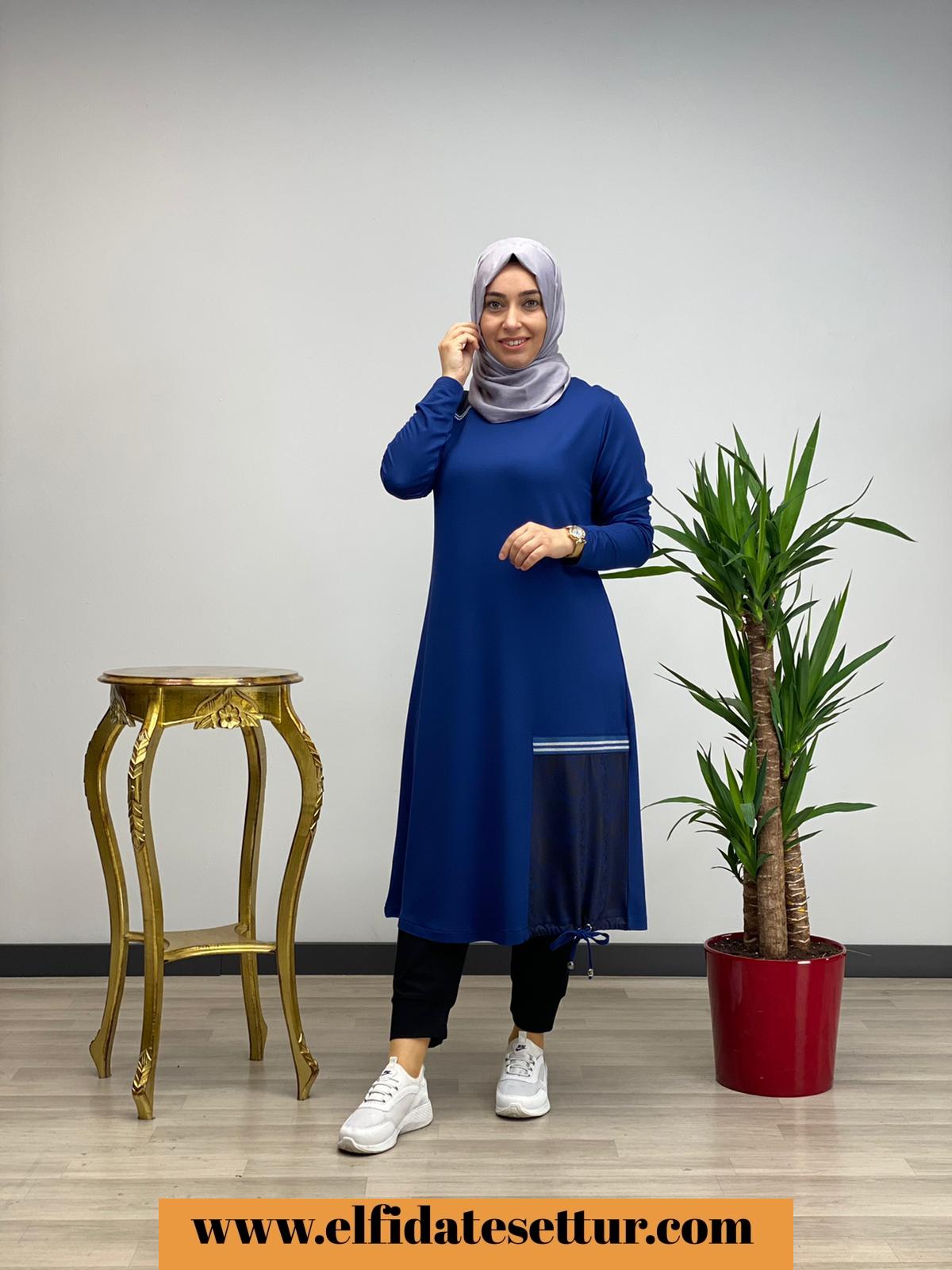 Büyük beden tunik - Görsel 5