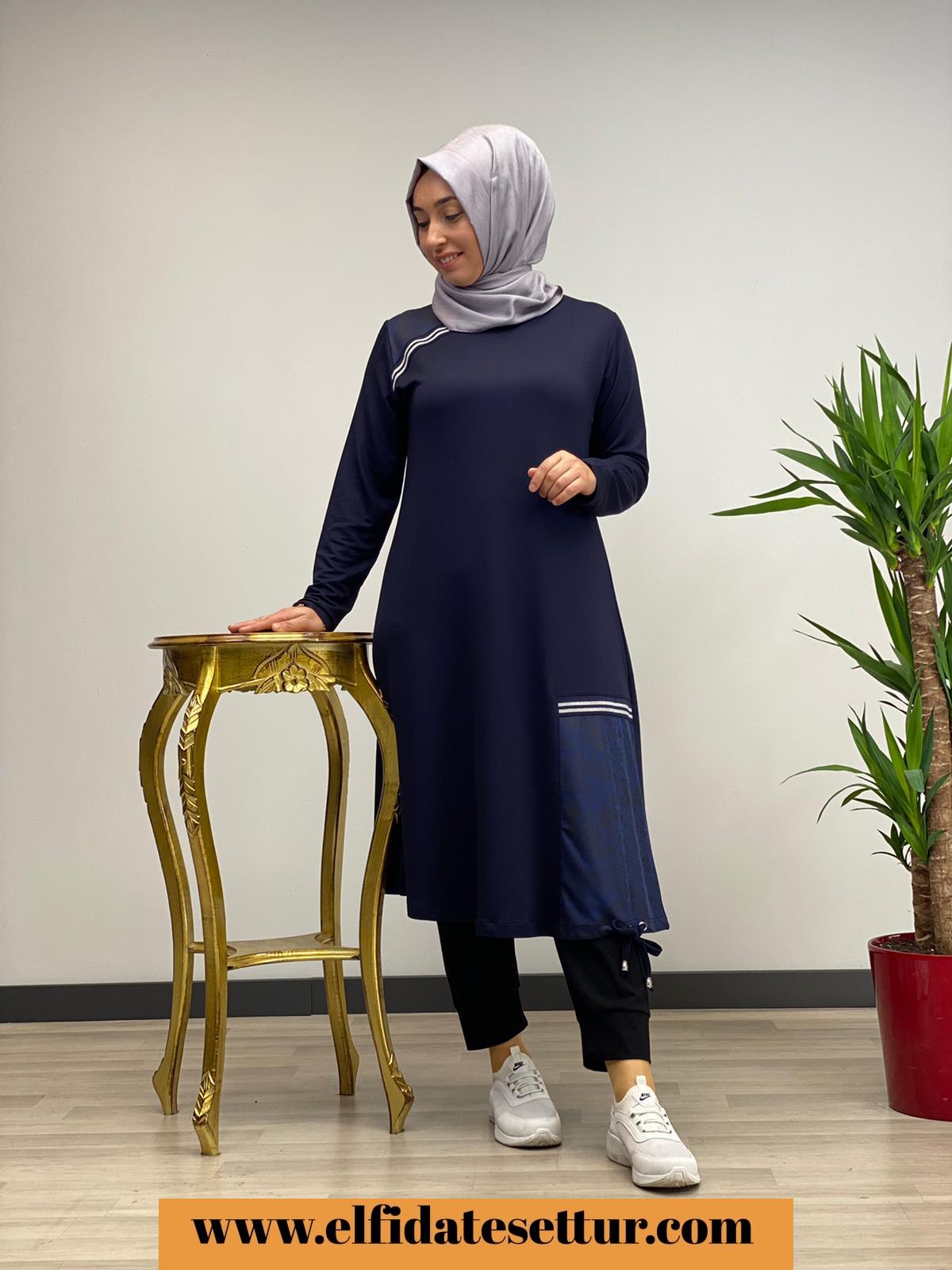 Büyük beden tunik - Görsel 4