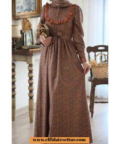 Kışlık yün elbise