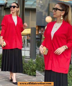 Oversize hırka