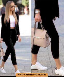 Atlas kumaş ceket pantolon takım