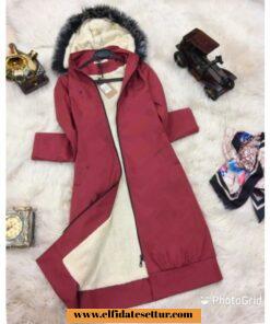 Peluş kürklü kaban