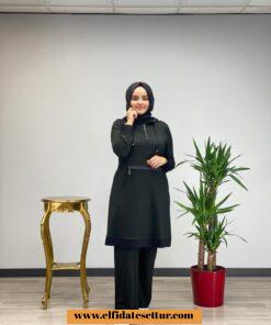 Büyük beden kalın iki iplik takım