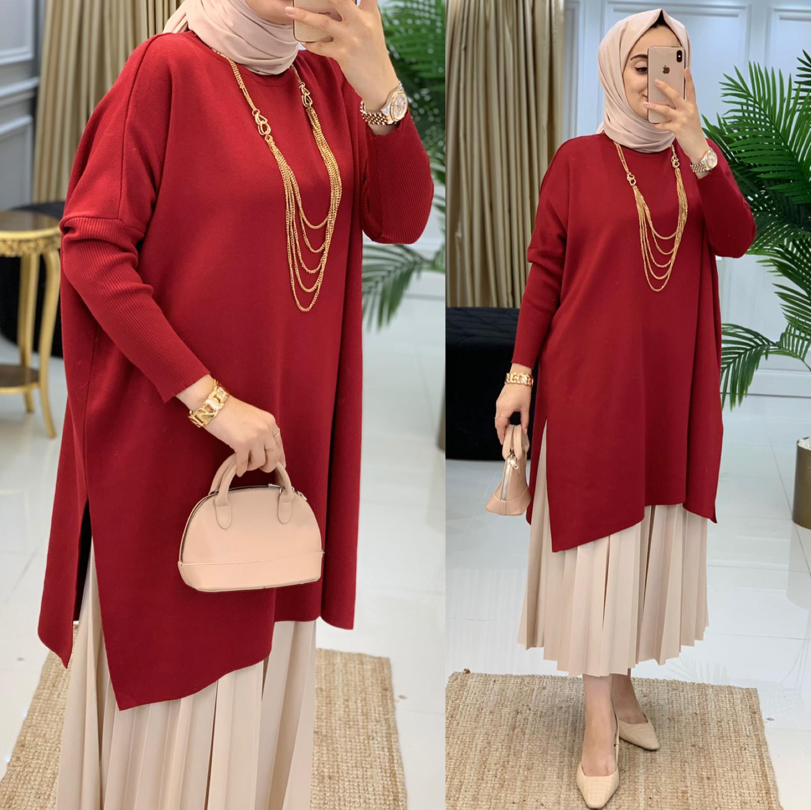 Yırtmaçlı tunik - Görsel 2