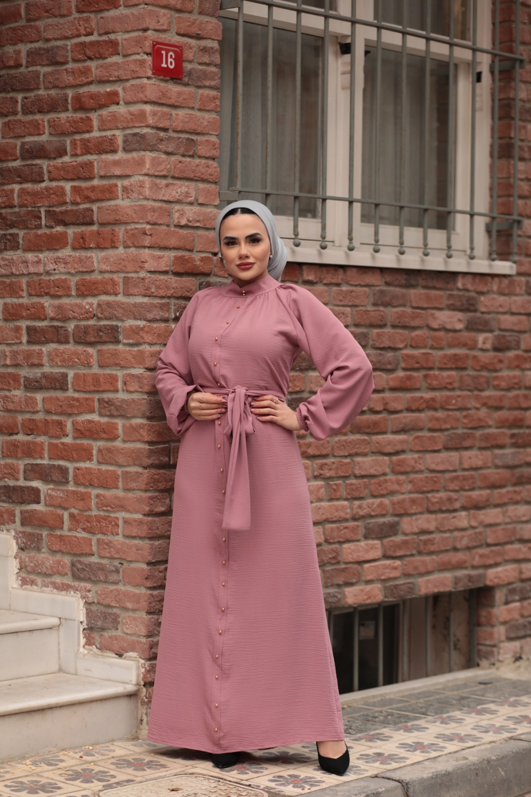 Ayrobin elbise - Görsel 2