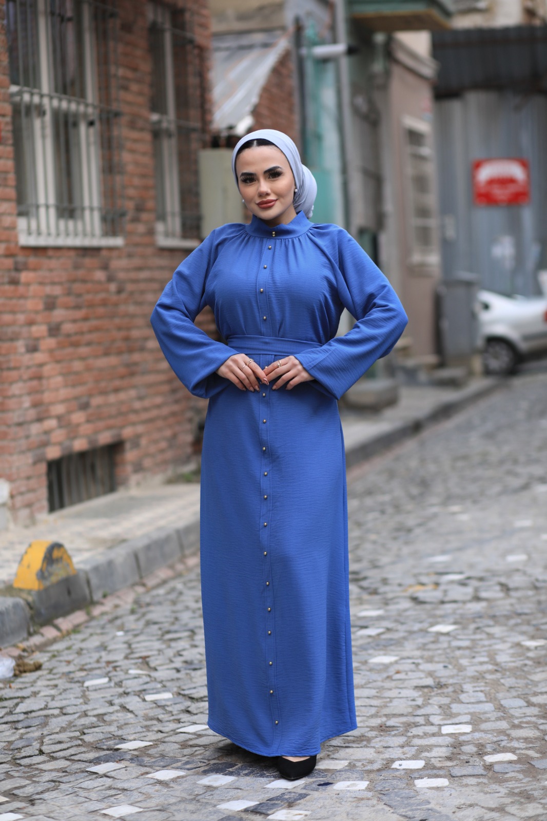 Ayrobin elbise - Görsel 8