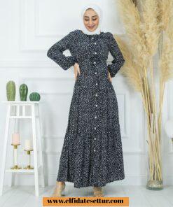 Viskon gömlek elbise