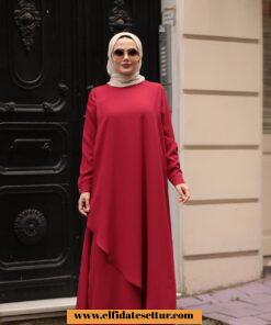 Krep tasarım elbise