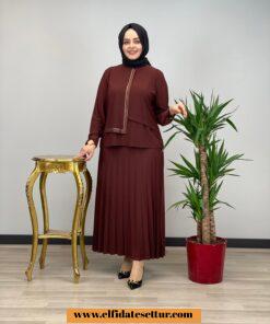 Sandy piliseli etekli taşlı takım