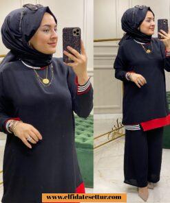 Ayrobin kumaş ribanalı takım