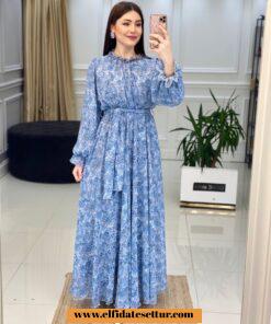 Şifon meltem elbise