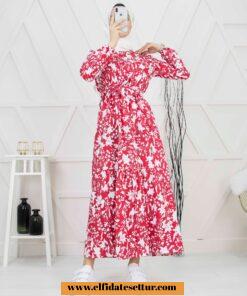 Terikoton açelya elbise