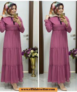 Yazlık şifon elbise