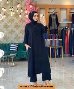 Büyük beden ayrobin ikili takım