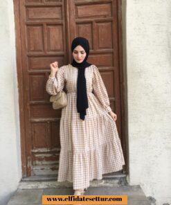 Yeni sezon bürümcük elbise