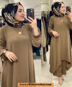 Büyük beden ayrobin destan takım