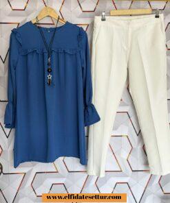 Tunik pantolon ikili takım