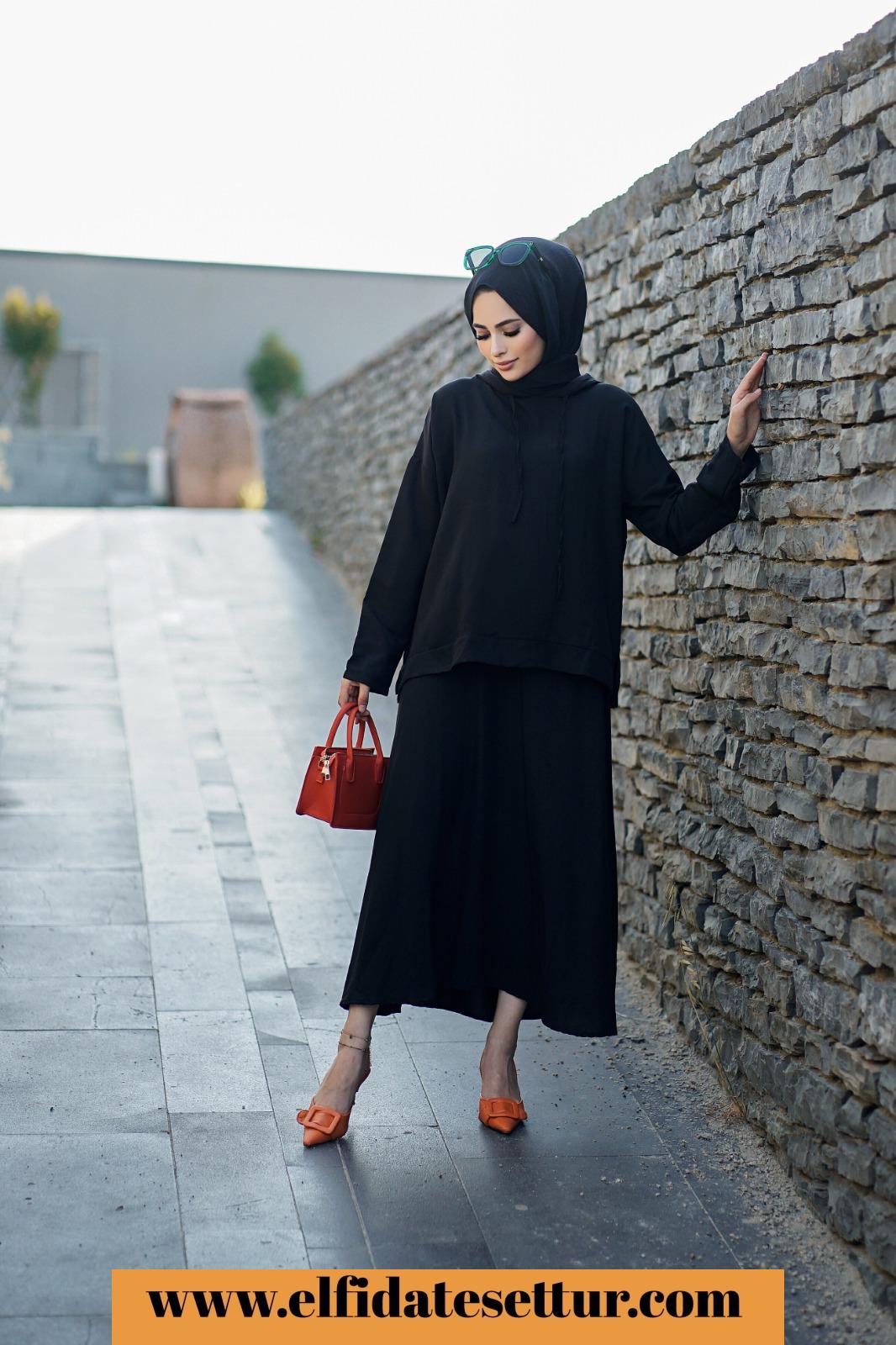 Bluz etek takım - Görsel 5