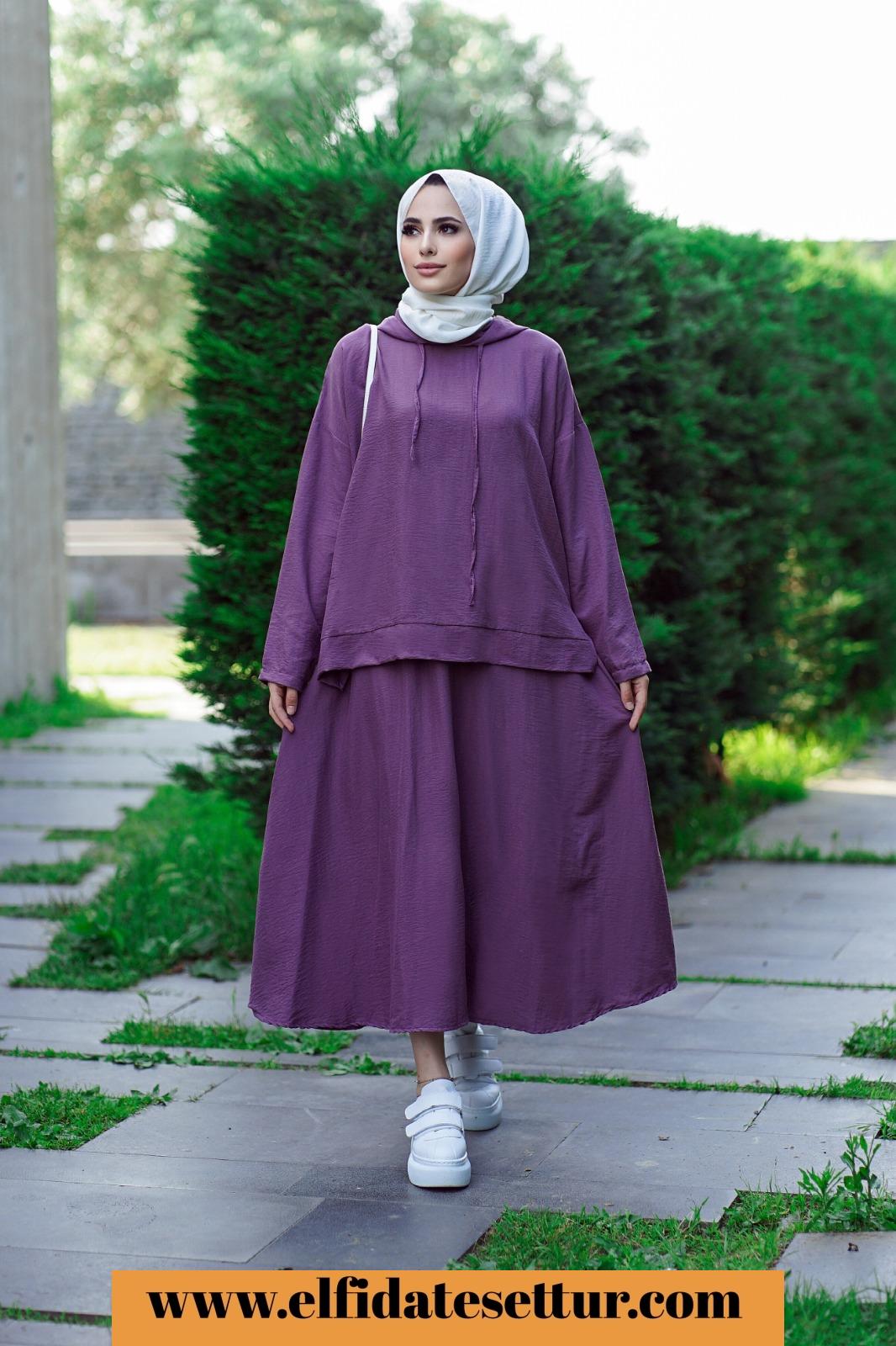 Bluz etek takım - Görsel 4